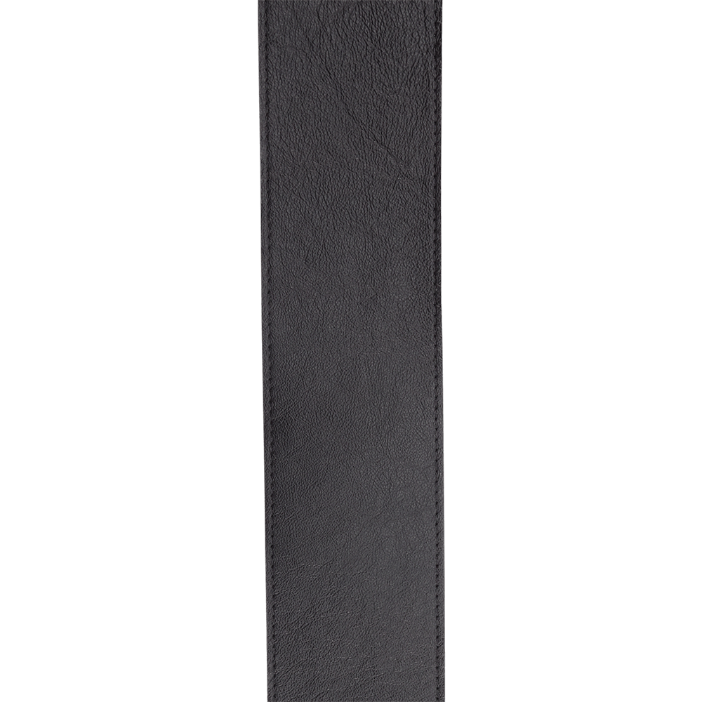 D'Addario Comfort Leather Auto Lock Guitar Strap, Black