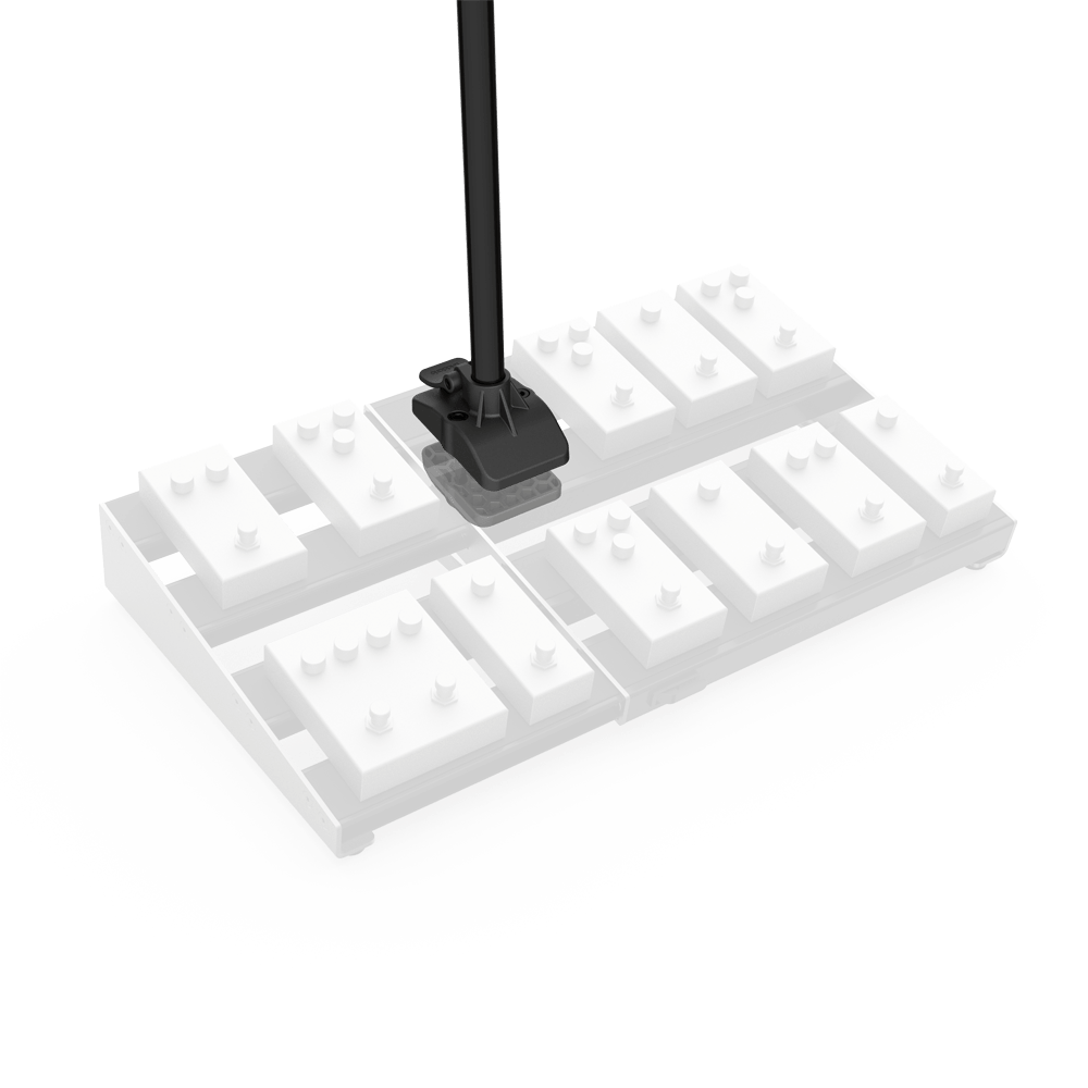 D'Addario XPND Pedalboard Mic Stand