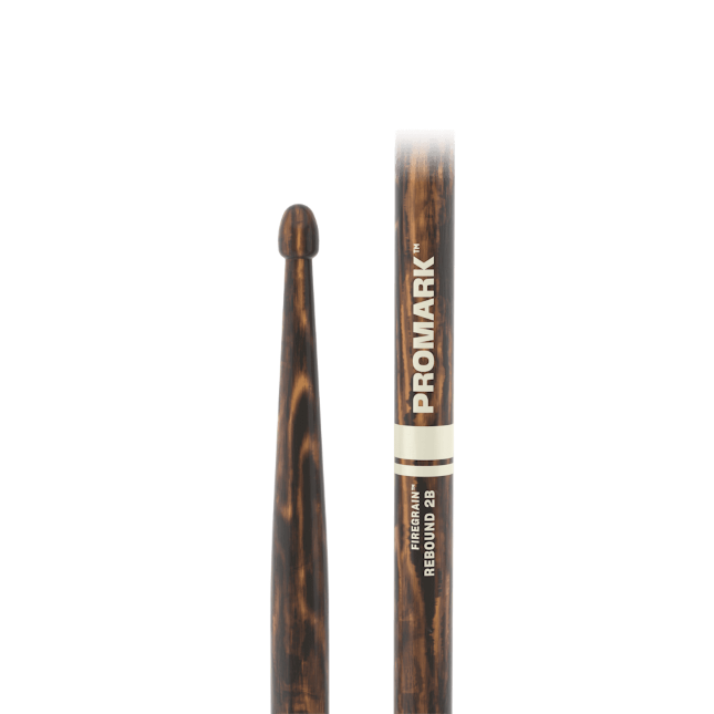 Rebound 2B FireGrain Hickory Drumstick, Acorn Wood Tip