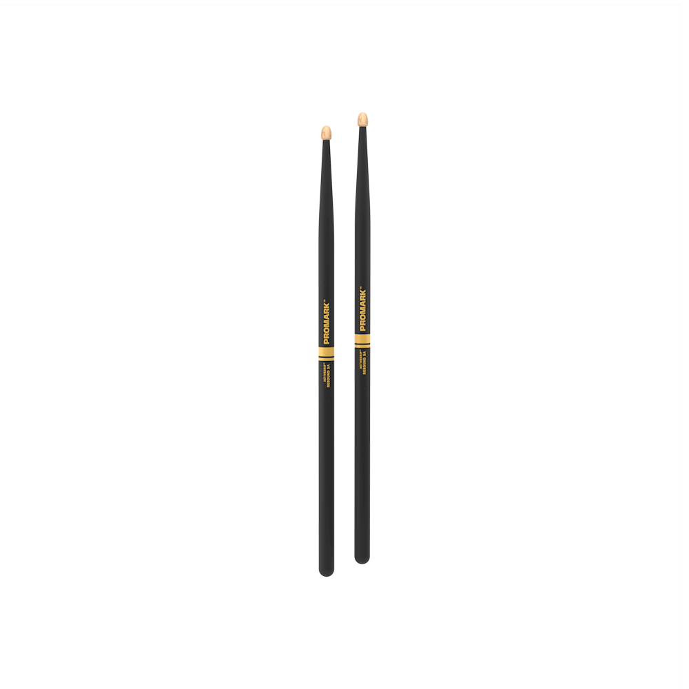 ProMark Rebound 5A ActiveGrip Hickory Drumstick, Acorn Wood Tip