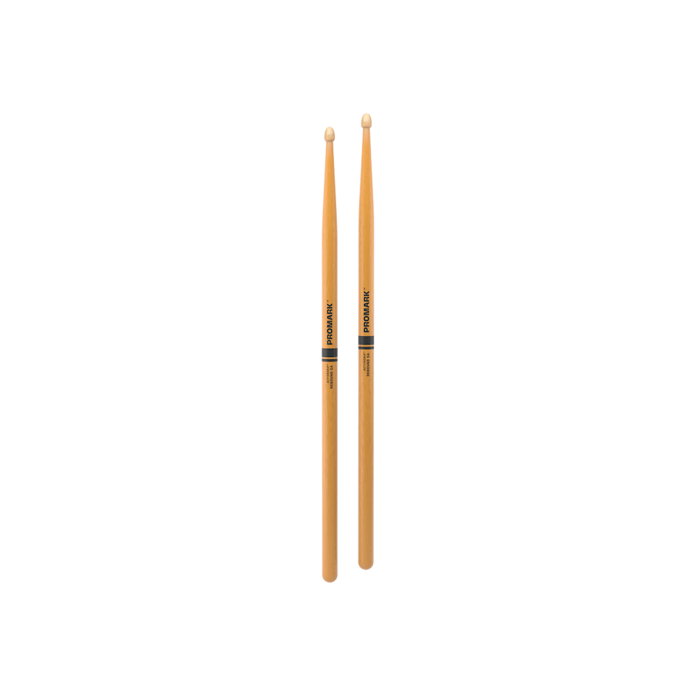 ProMark Rebound 5A ActiveGrip Clear Hickory Drumstick, Acorn Wood Tip