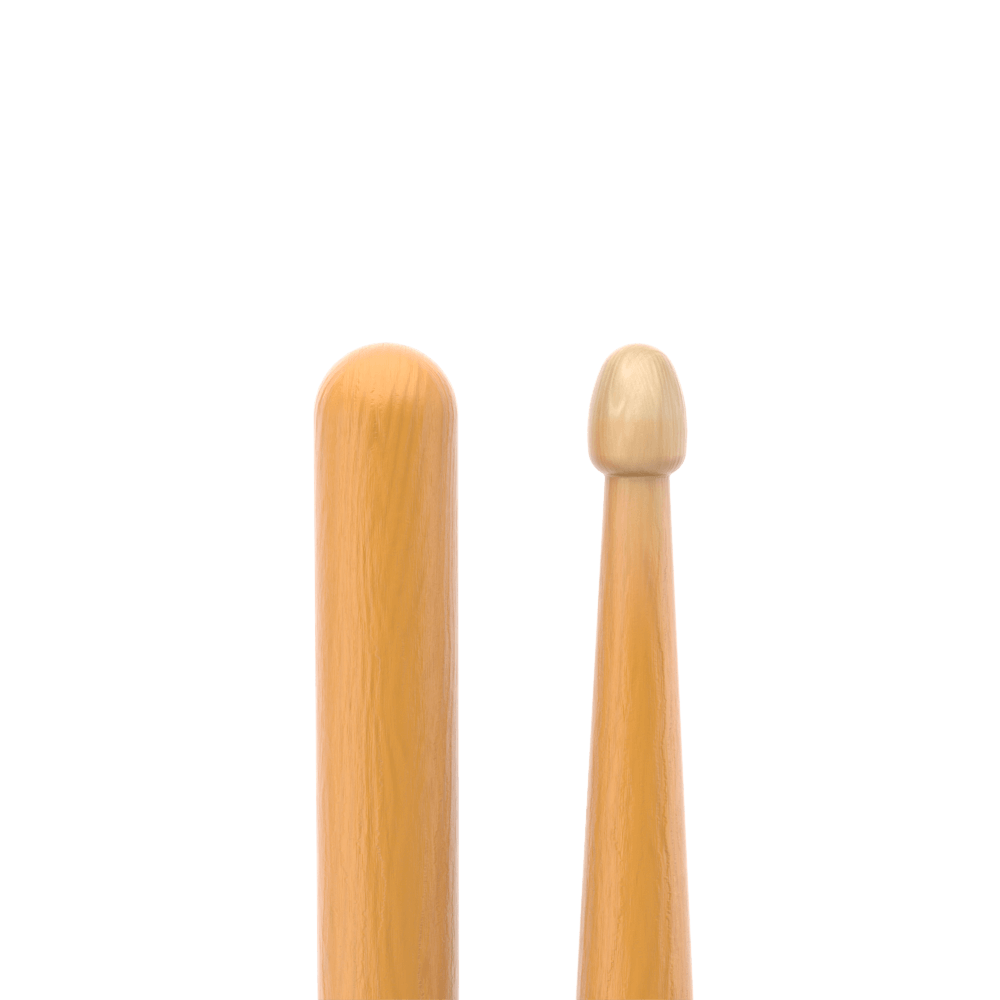 ProMark Rebound 5A ActiveGrip Clear Hickory Drumstick, Acorn Wood Tip