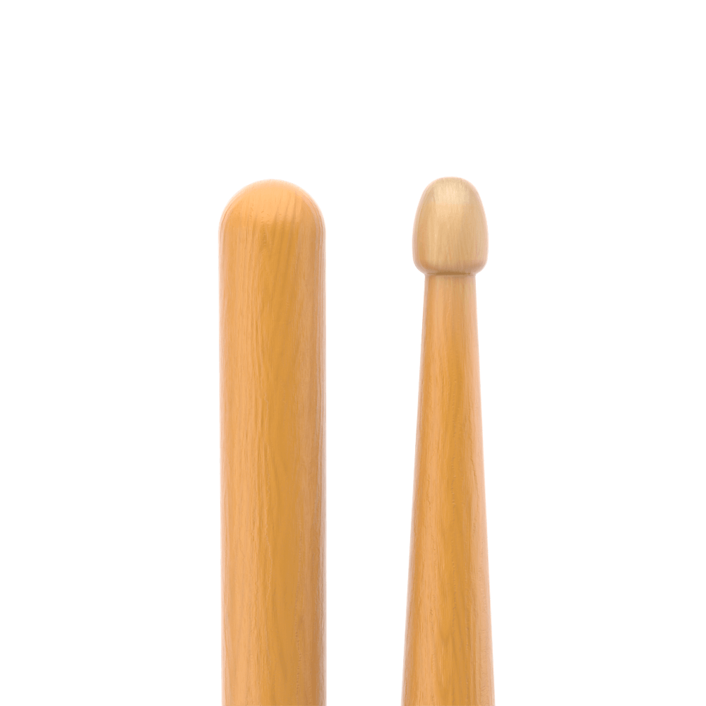 ProMark Rebound 5B ActiveGrip Clear Hickory Drumstick, Acorn Wood Tip