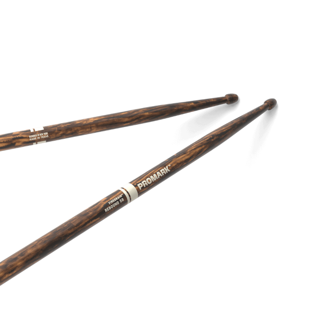 ProMark Rebound 5B FireGrain Hickory Drumstick, Acorn Wood Tip