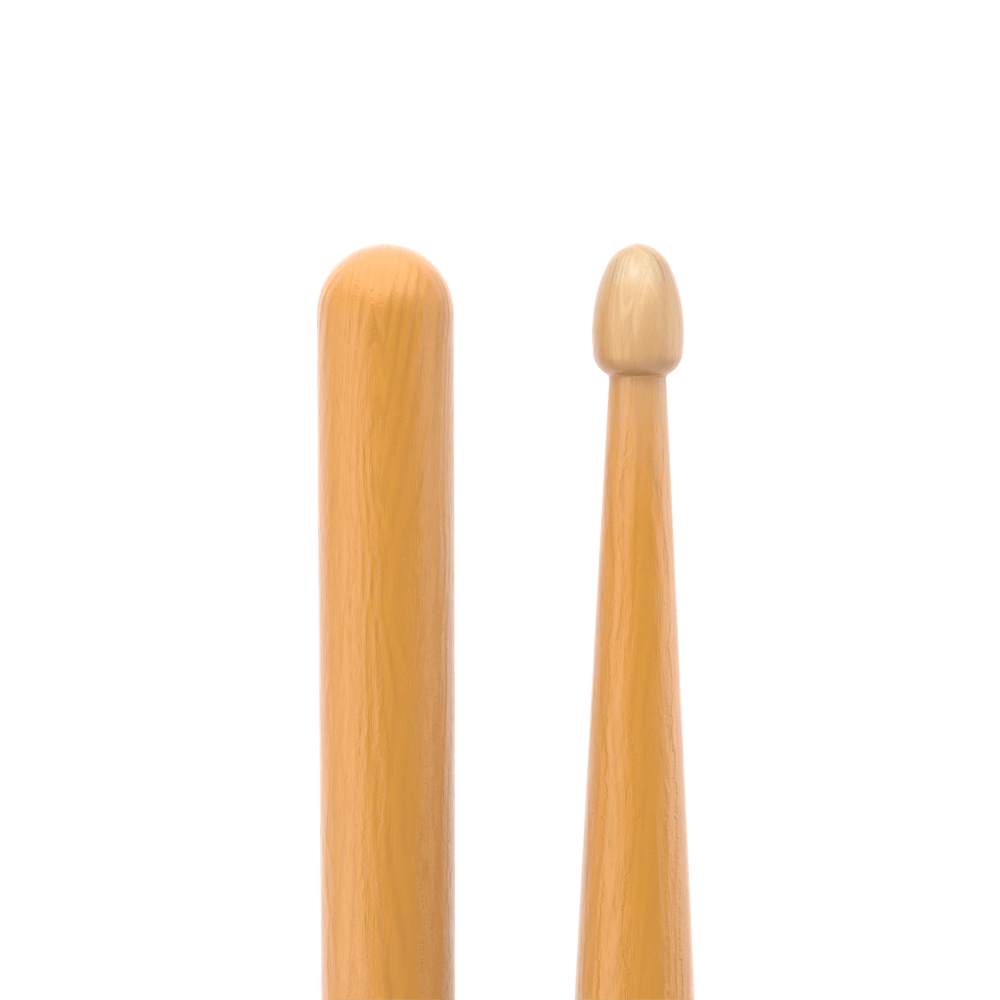 ProMark Rebound 7A ActiveGrip Clear Hickory Drumstick, Acorn Wood Tip