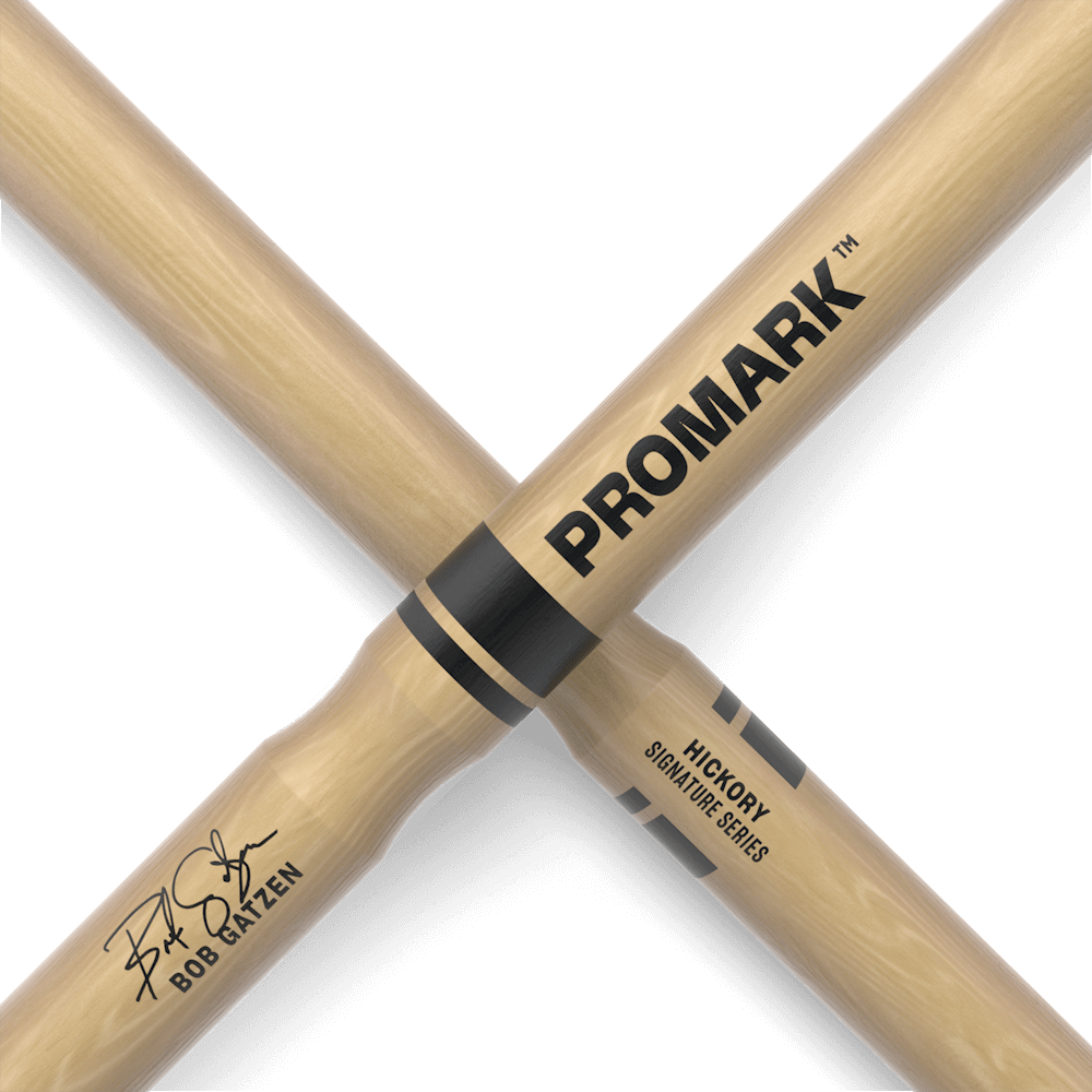 ProMark Bob Gatzen Hickory Drumstick, Wood Tip