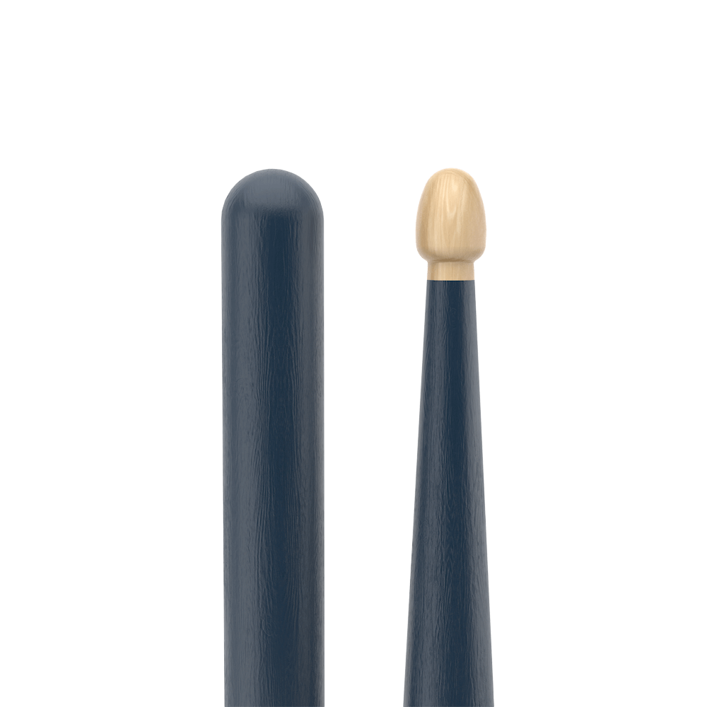 ProMark Rebound 5A Painted Blue Hickory Drumstick, Acorn Wood Tip