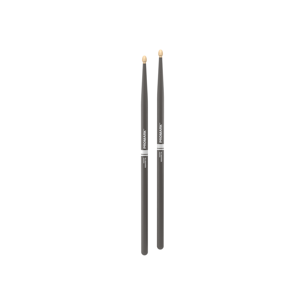 ProMark Rebound 5A Painted Gray Hickory Drumstick, Acorn Wood Tip