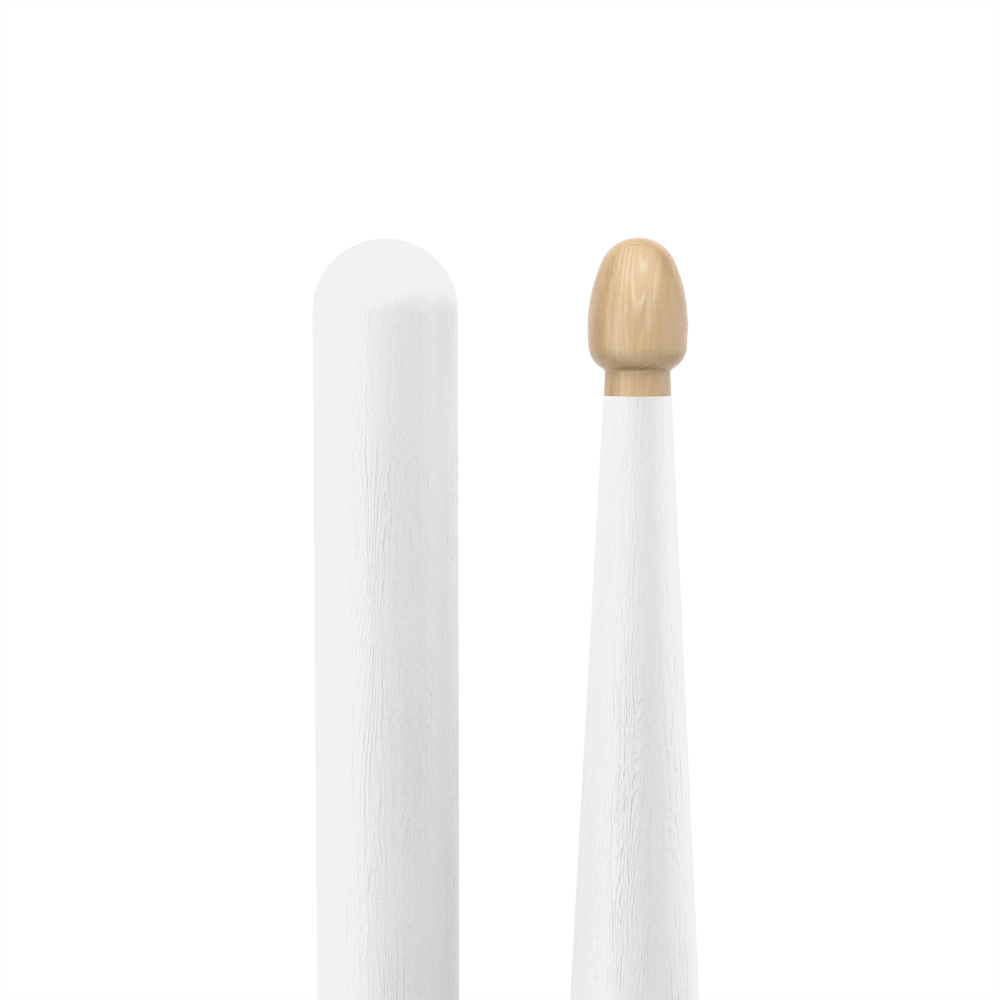 ProMark Rebound 5A Painted White Hickory Drumstick, Acorn Wood Tip