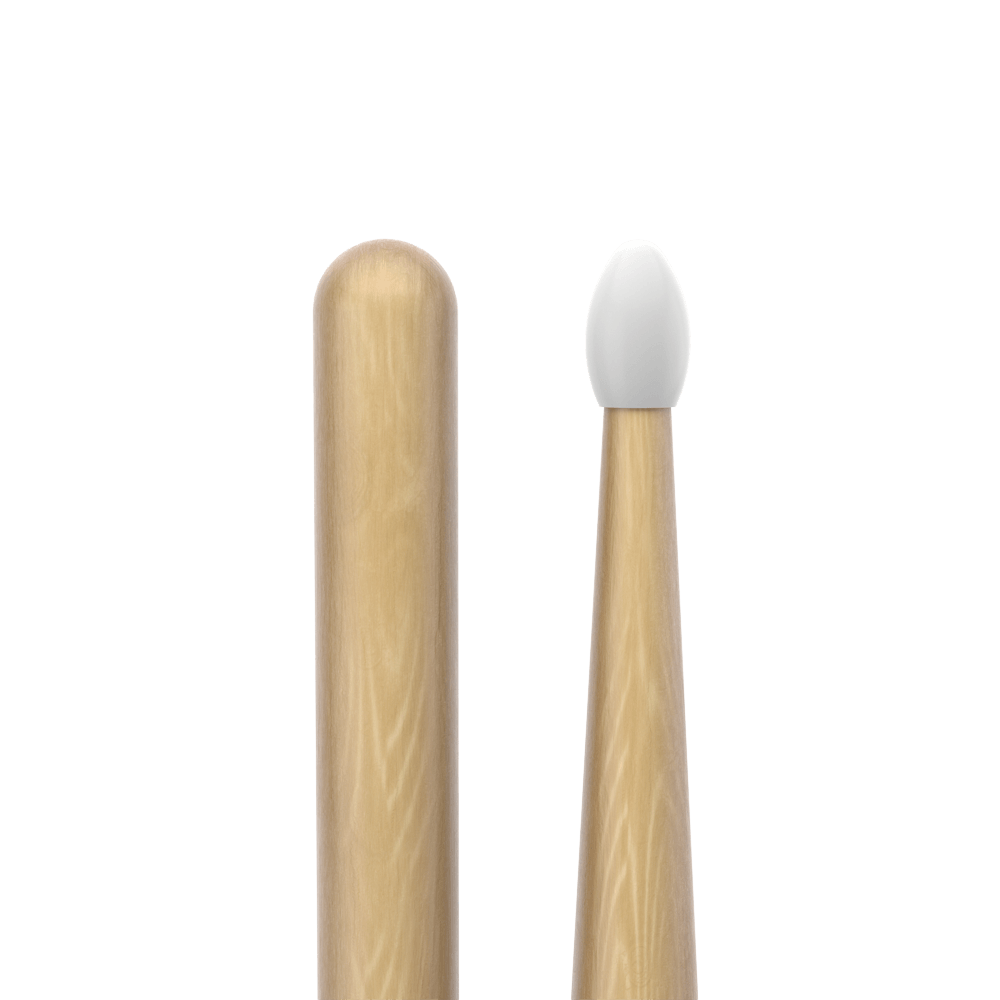 ProMark Rebound 5A Hickory Drumstick, Oval Nylon Tip