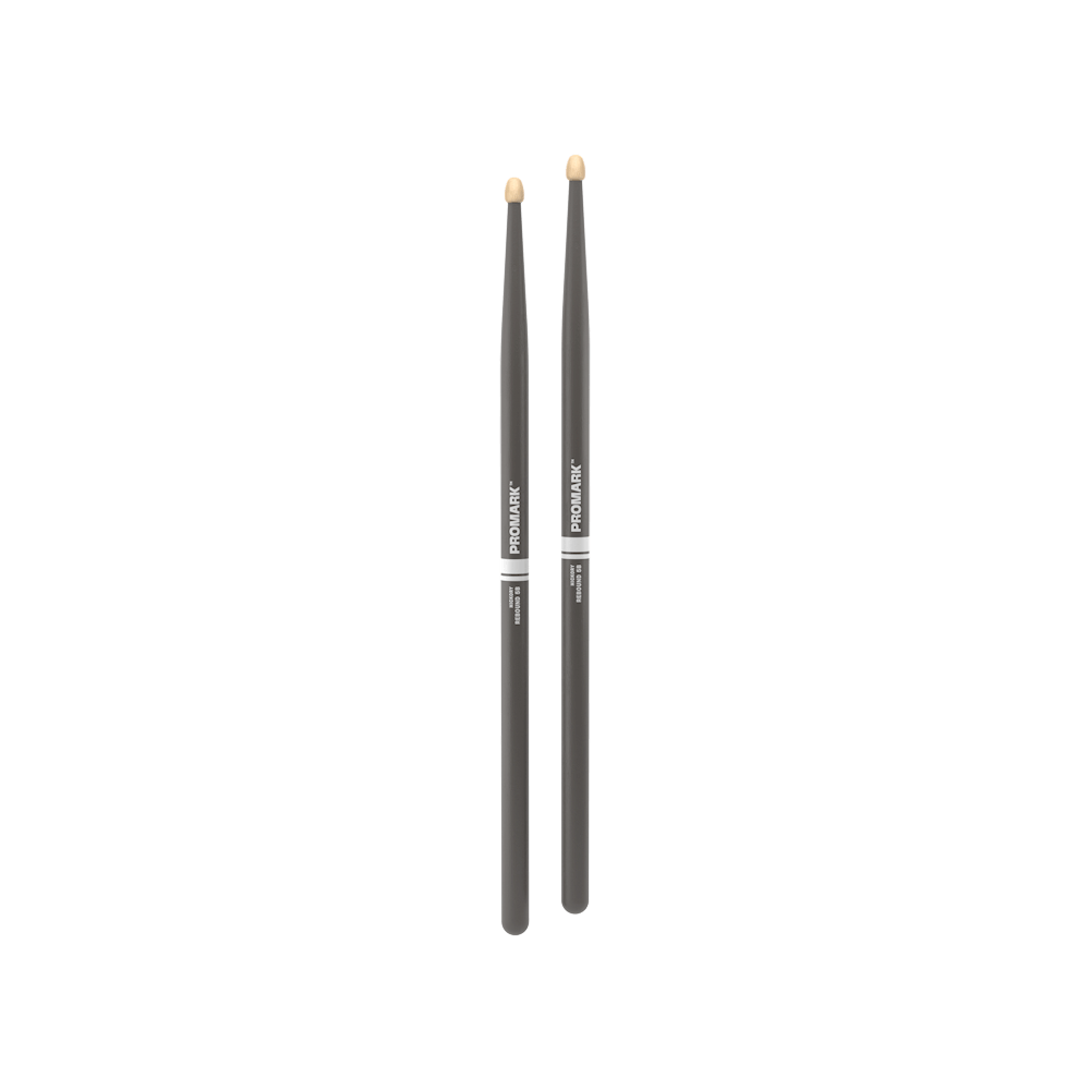 ProMark Rebound 5B Painted Gray Hickory Drumstick, Acorn Wood Tip