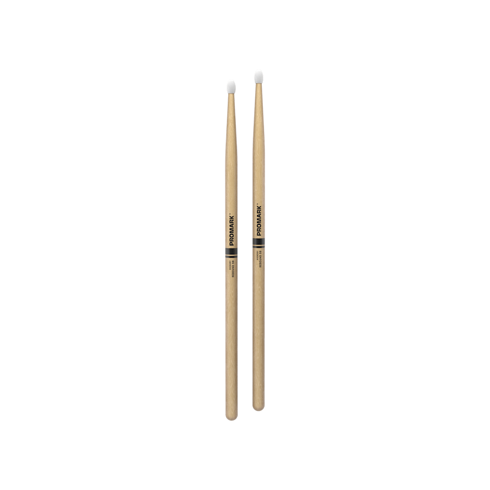 ProMark Rebound 5B Hickory Drumstick, Oval Nylon Tip
