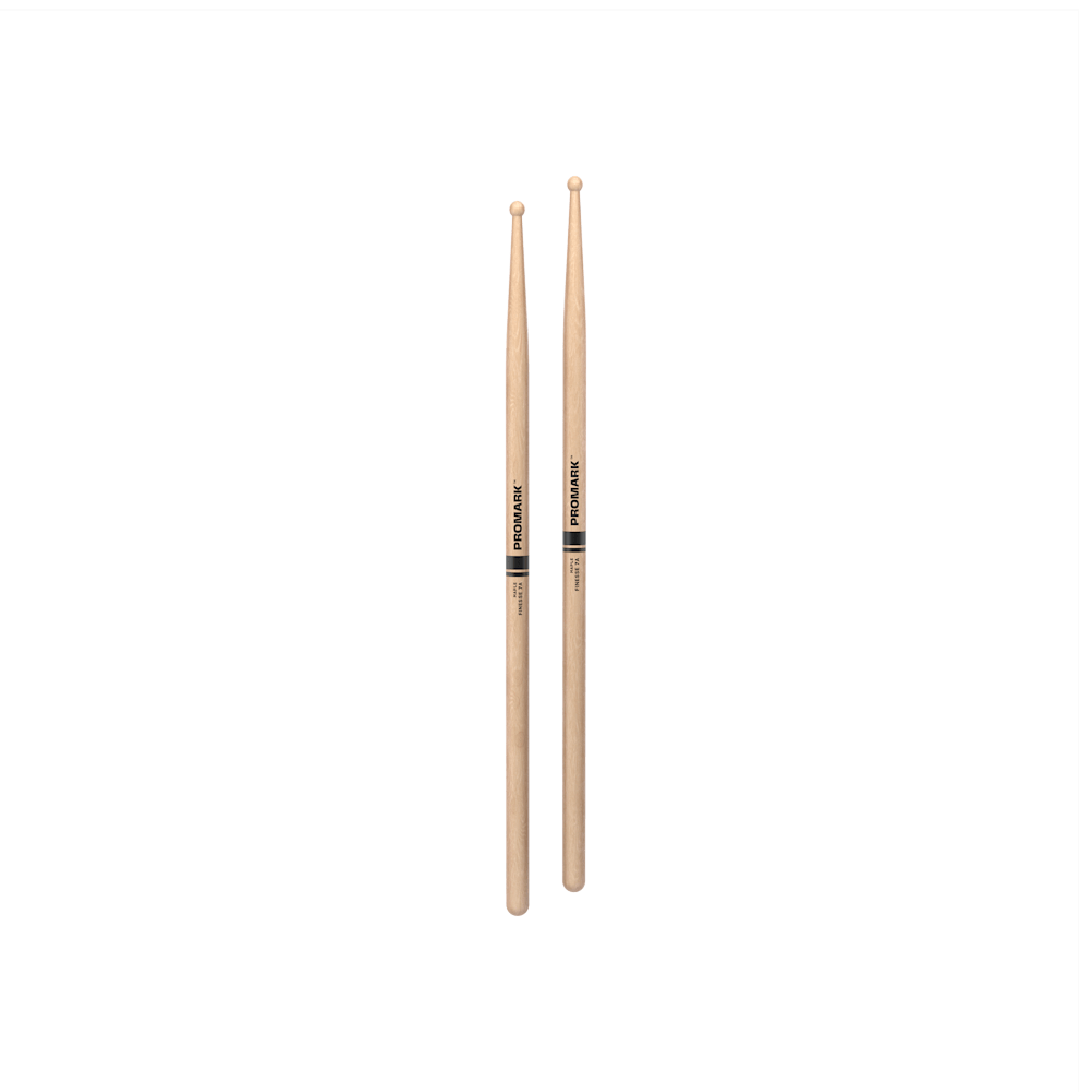 ProMark Finesse 7A Maple Drumstick, Small Round Wood Tip