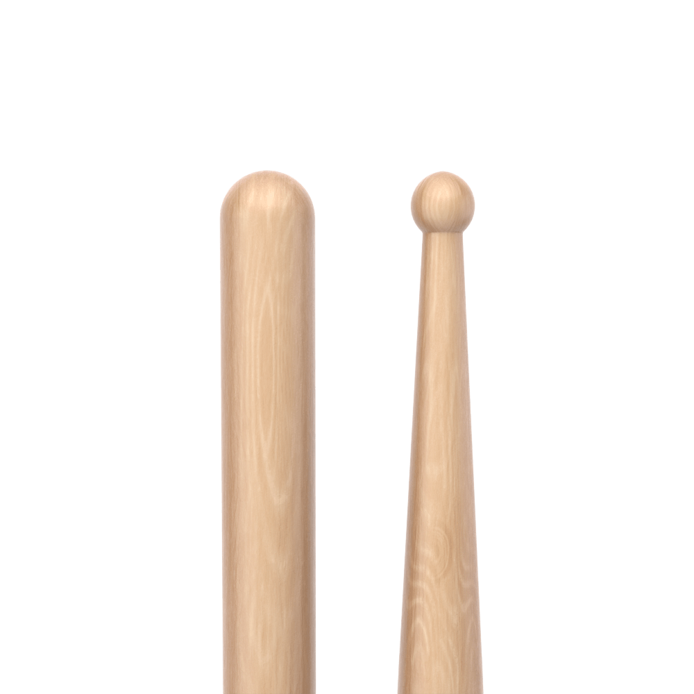 ProMark Finesse 7A Maple Drumstick, Small Round Wood Tip