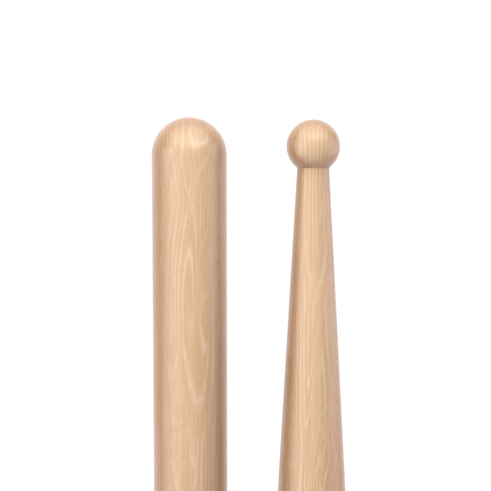 ProMark Finesse 2B Maple Drumstick, Small Round Wood Tip