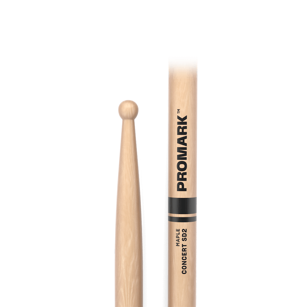 ProMark Concert SD2 Maple Drumstick, Wood Tip
