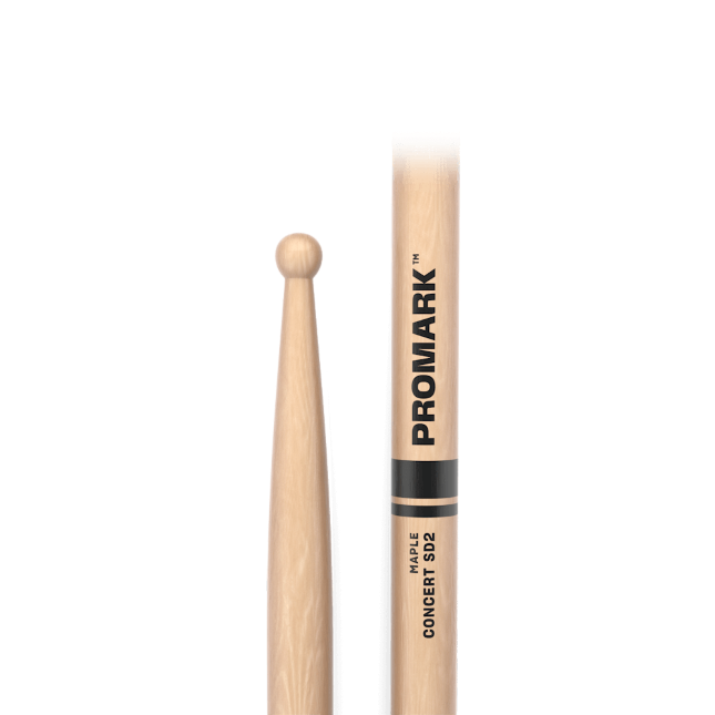 Concert SD2 Maple Drumstick, Wood Tip