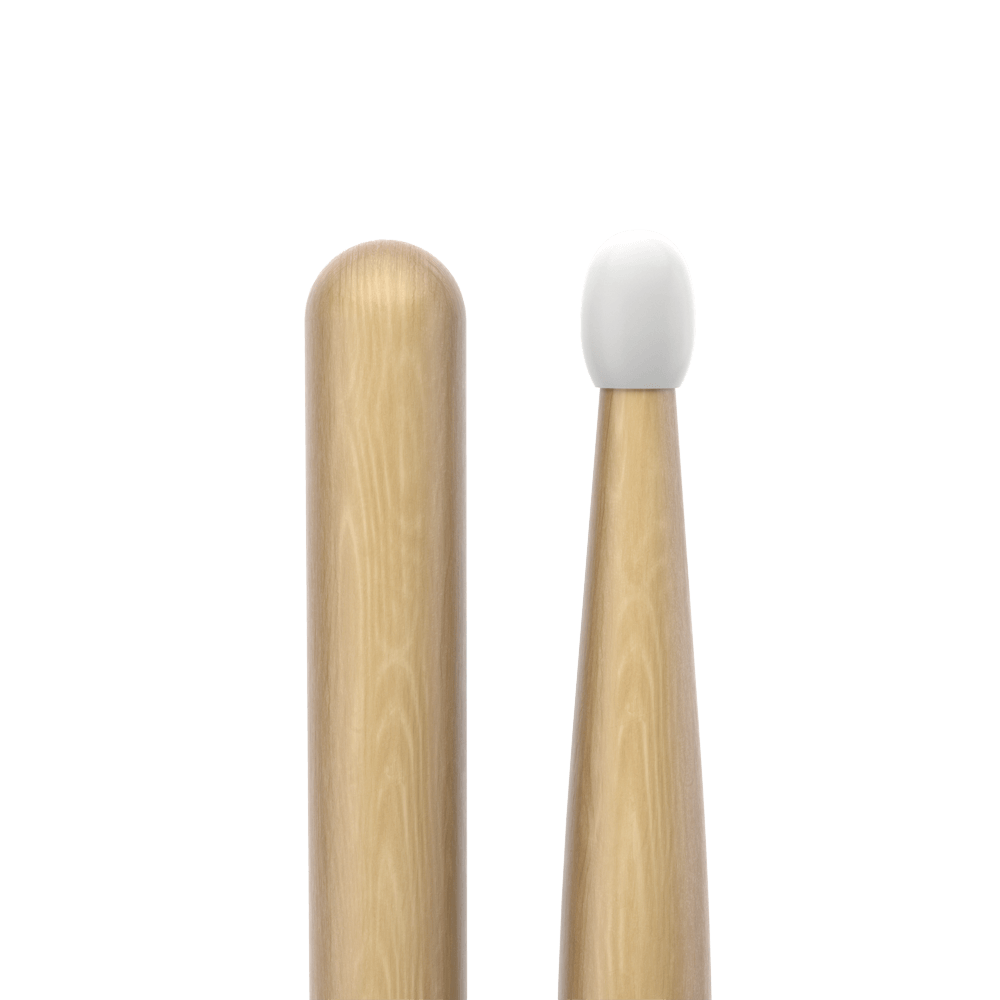 ProMark Classic Forward 2B Hickory Drumstick, Oval Nylon Tip