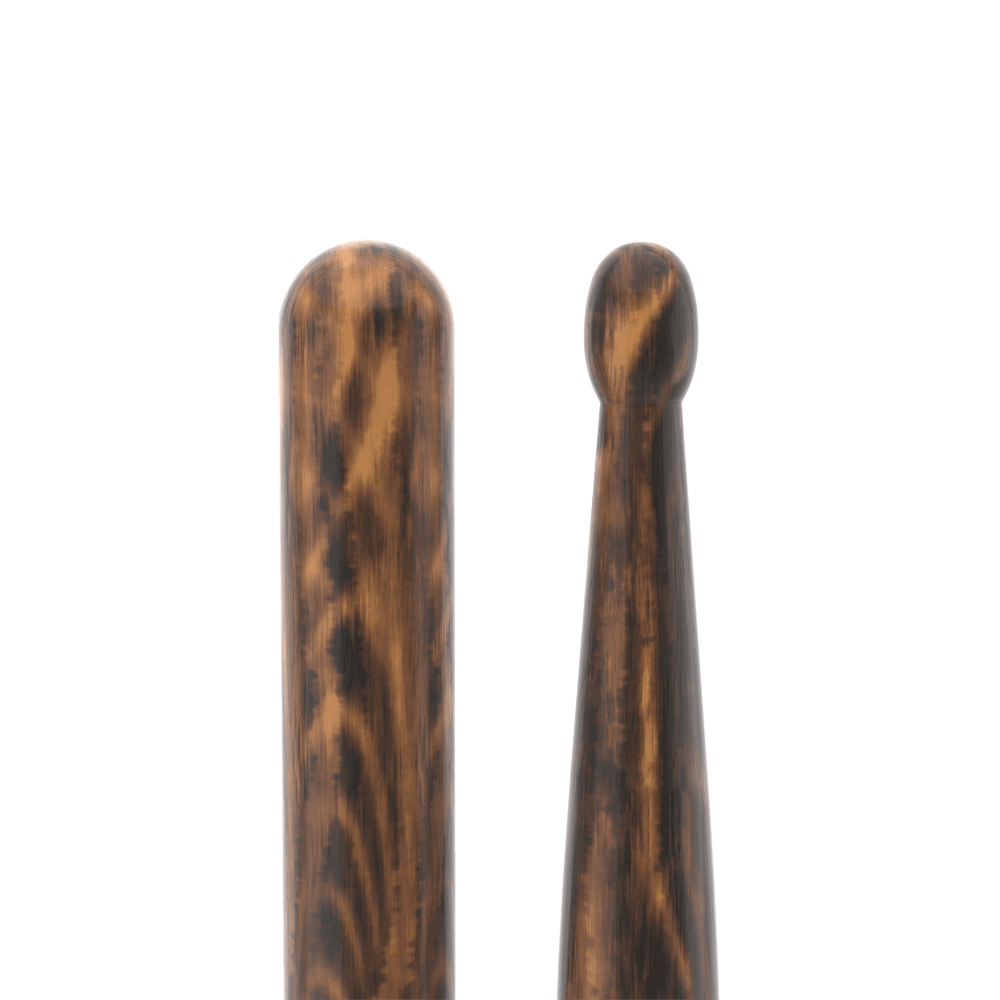 ProMark Classic Forward 2B FireGrain Hickory Drumstick, Oval Wood Tip