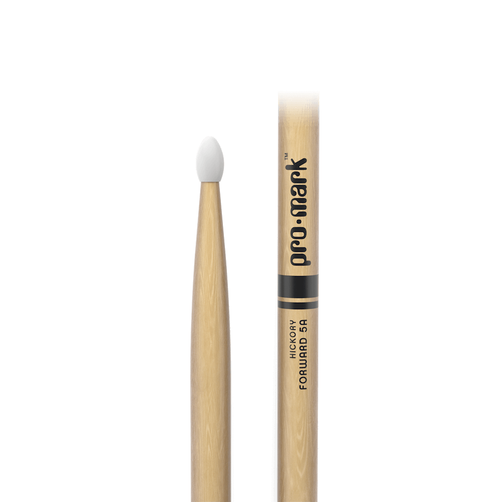 Classic Forward 5A Hickory Drumstick, Oval Nylon Tip
