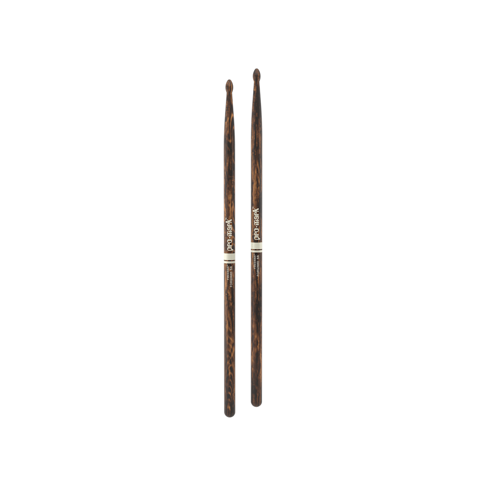 ProMark Classic Forward 5A FireGrain Hickory Drumstick, Oval Wood Tip