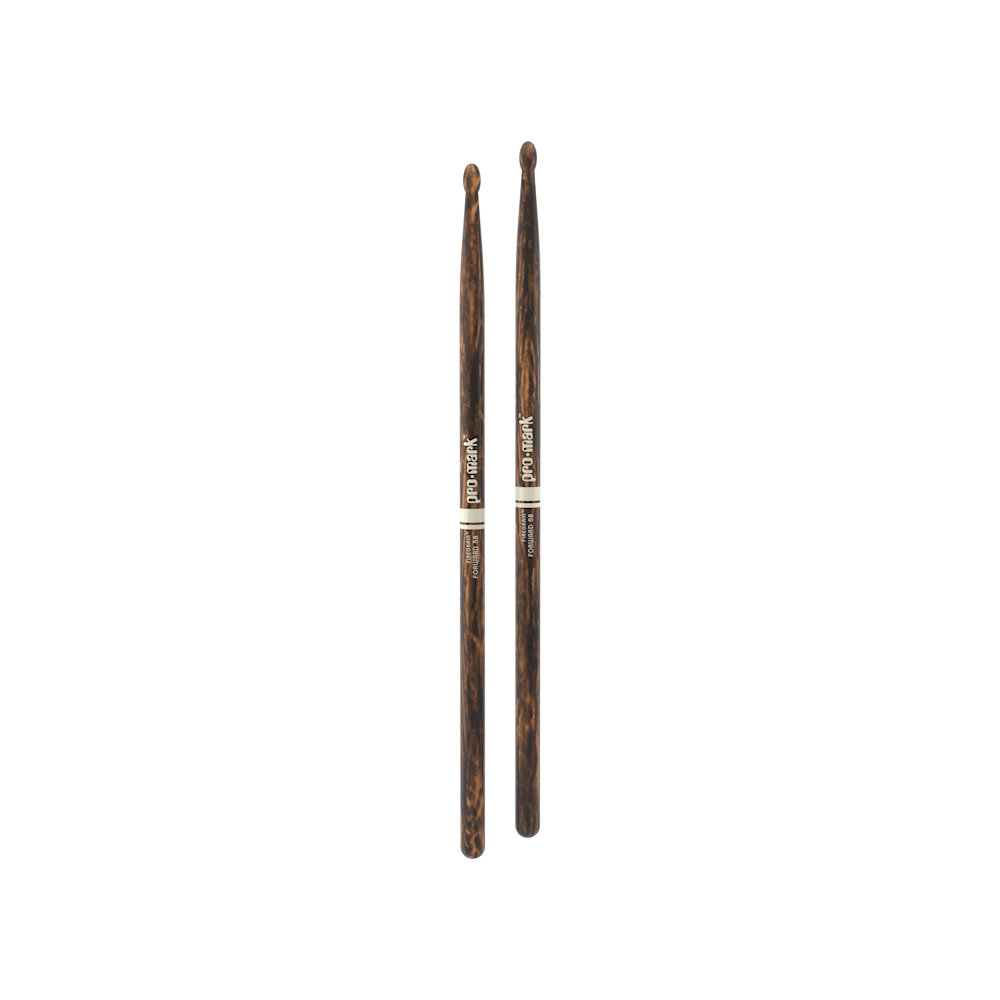 ProMark Classic Forward 5B FireGrain Hickory Drumstick, Oval Wood Tip