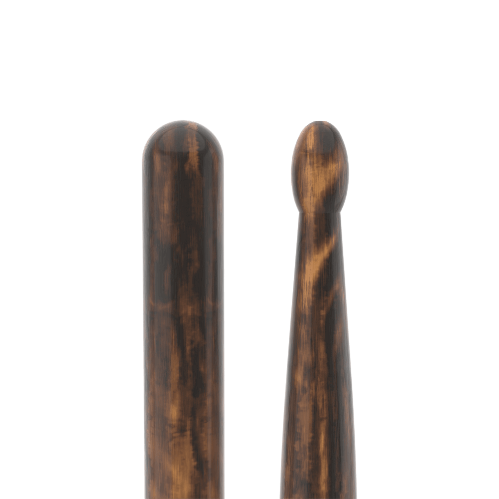 ProMark Classic Forward 5B FireGrain Hickory Drumstick, Oval Wood Tip