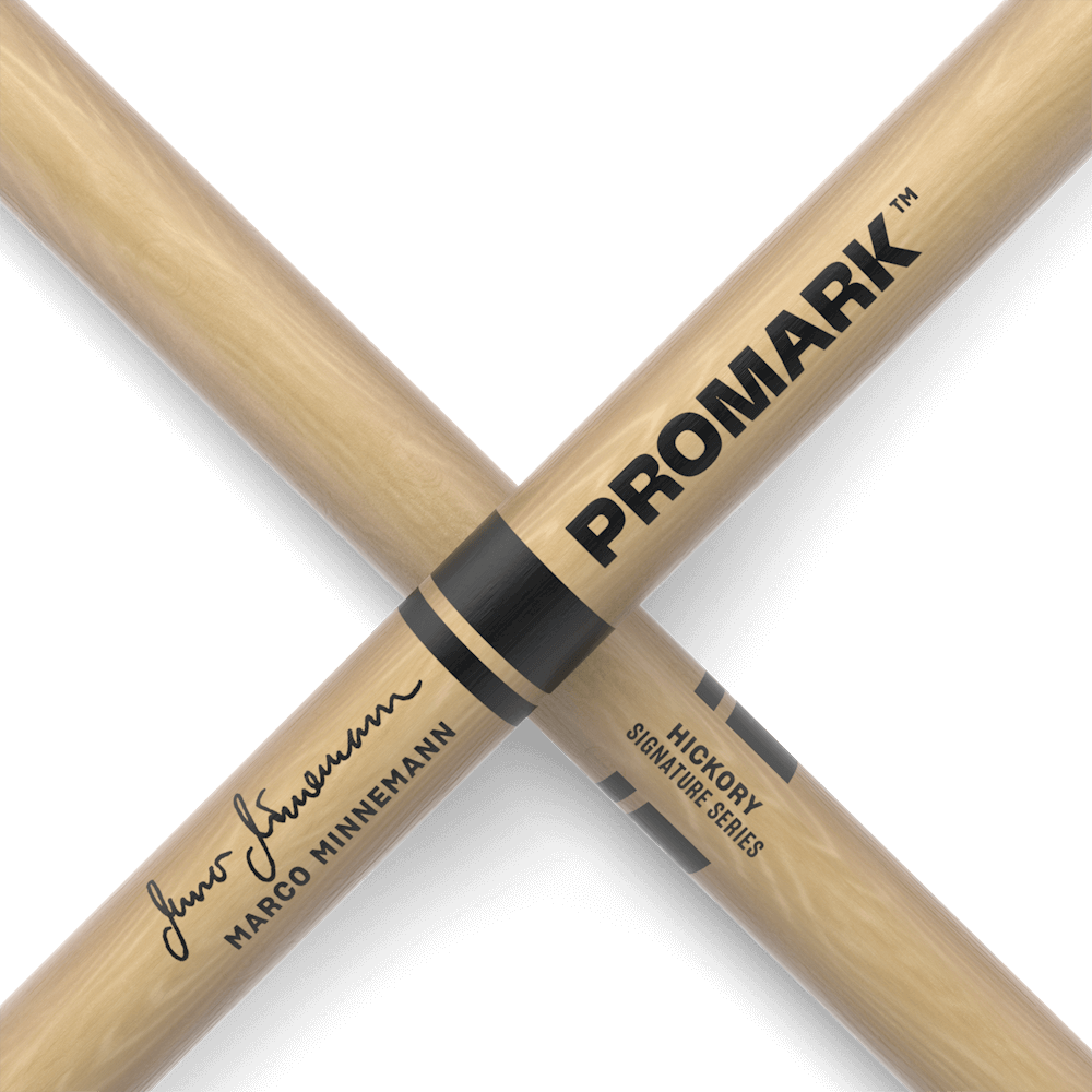 ProMark Marco Minnemann 721 Hickory Drumstick, Wood Tip