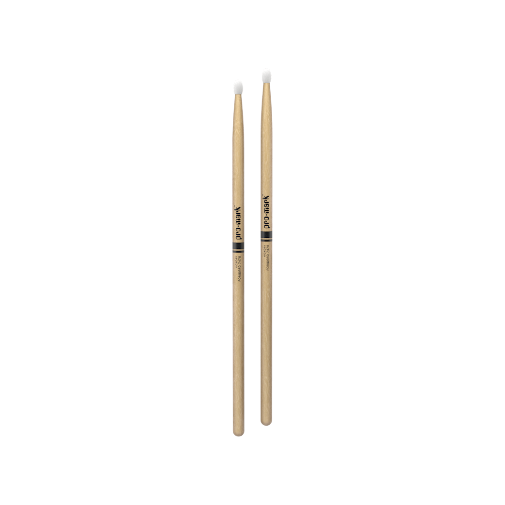 ProMark Classic Forward 747B Hickory Drumstick, Oval Nylon Tip