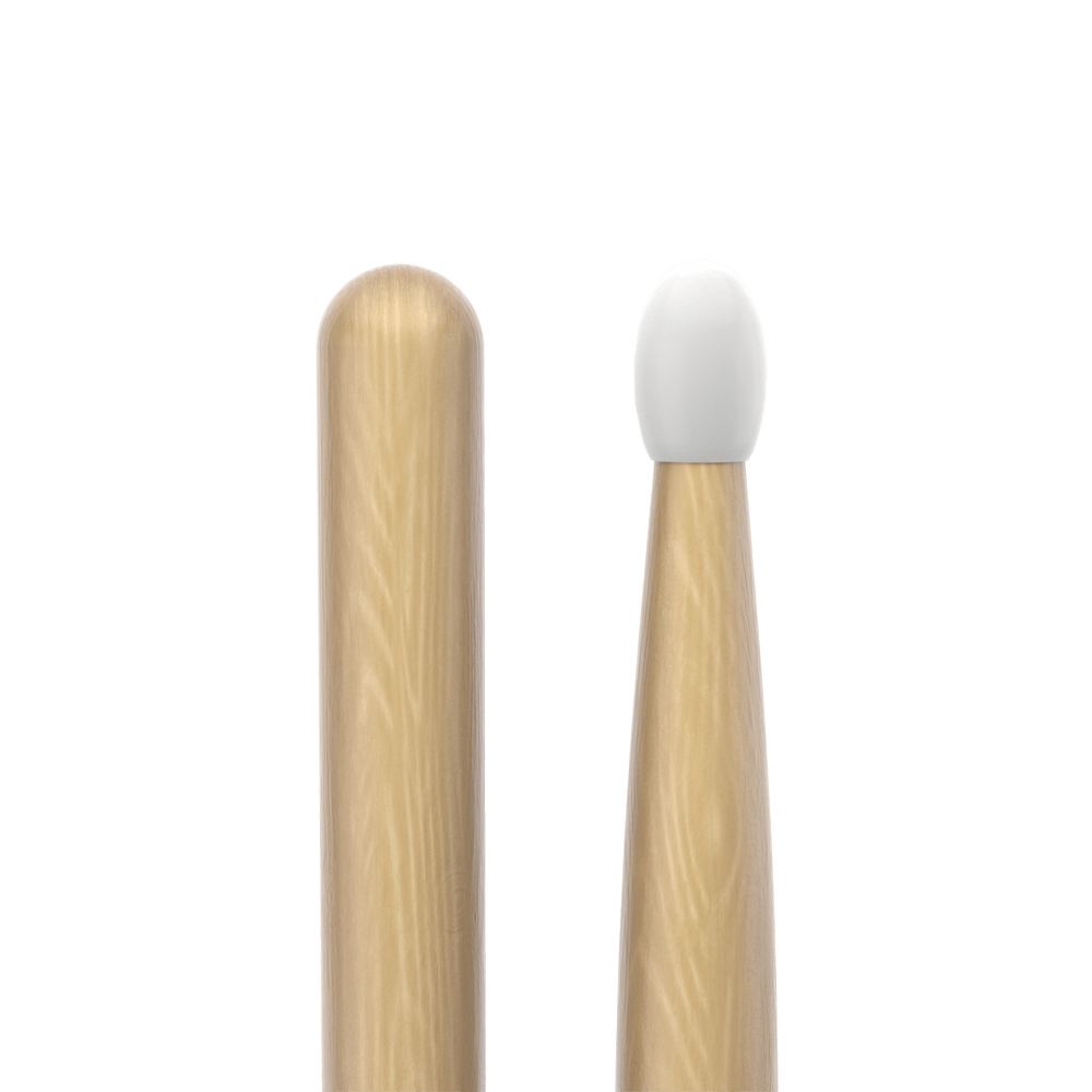 ProMark Classic Forward 747B Hickory Drumstick, Oval Nylon Tip