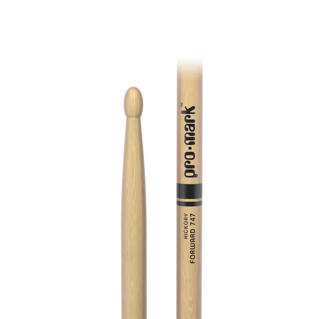Classic Forward 747 Hickory Drumstick, Oval Wood Tip