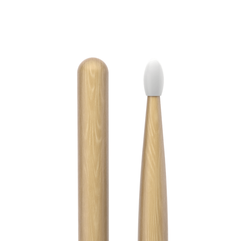 ProMark Classic Forward 7A Hickory Drumstick, Oval Nylon Tip