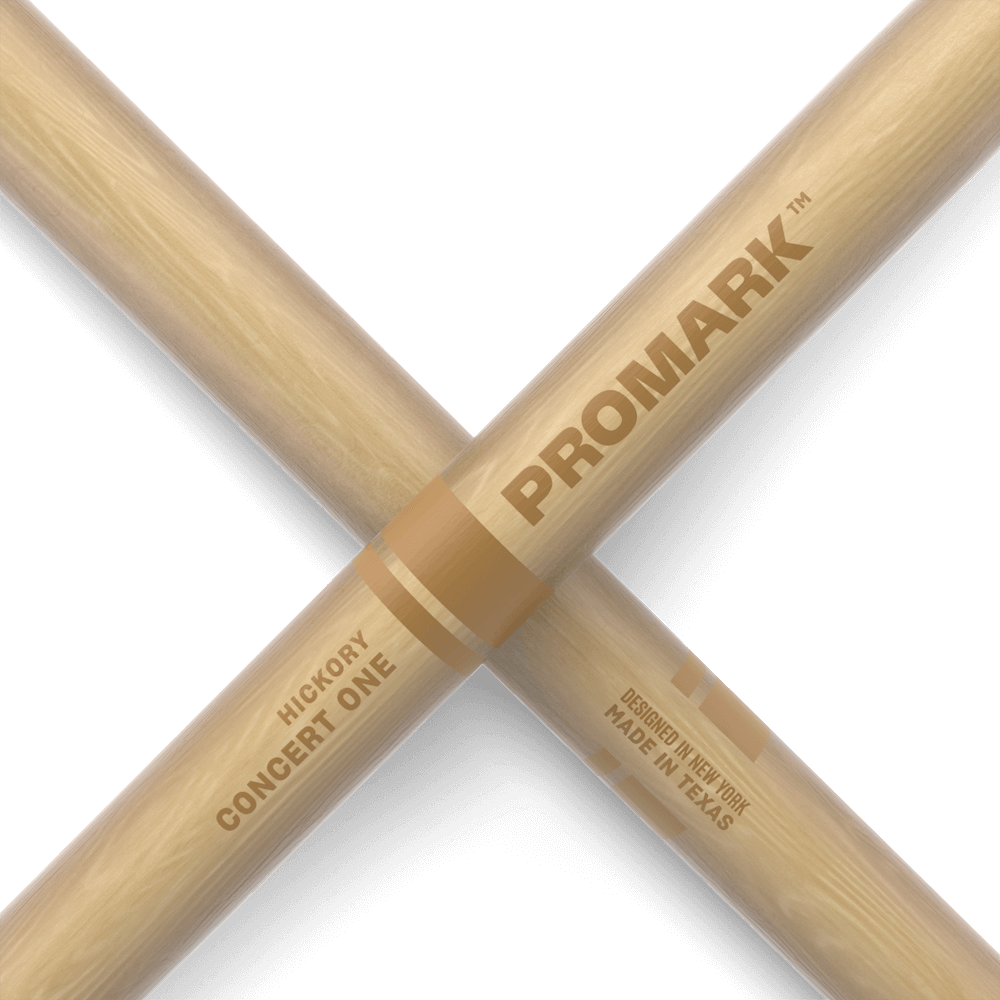 ProMark Concert One Hickory Drumstick, Wood Tip