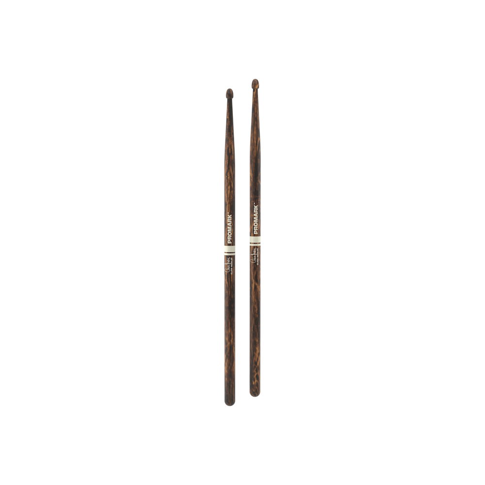 ProMark Claus Hessler ActiveGrip Clear, FireGrain Hickory Drumstick, Wood Tip