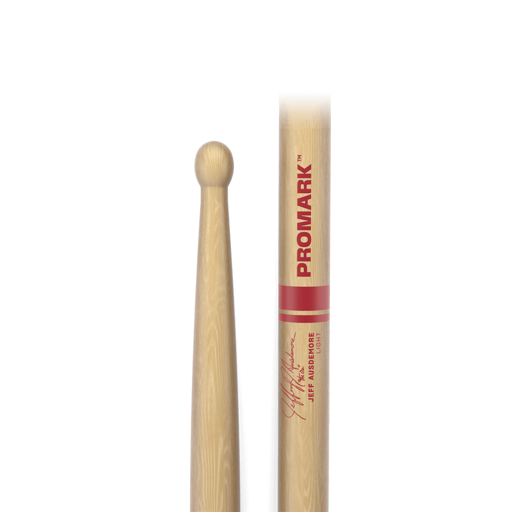 ProMark Jeff Ausdemore Light Hickory Drumstick, Wood Tip