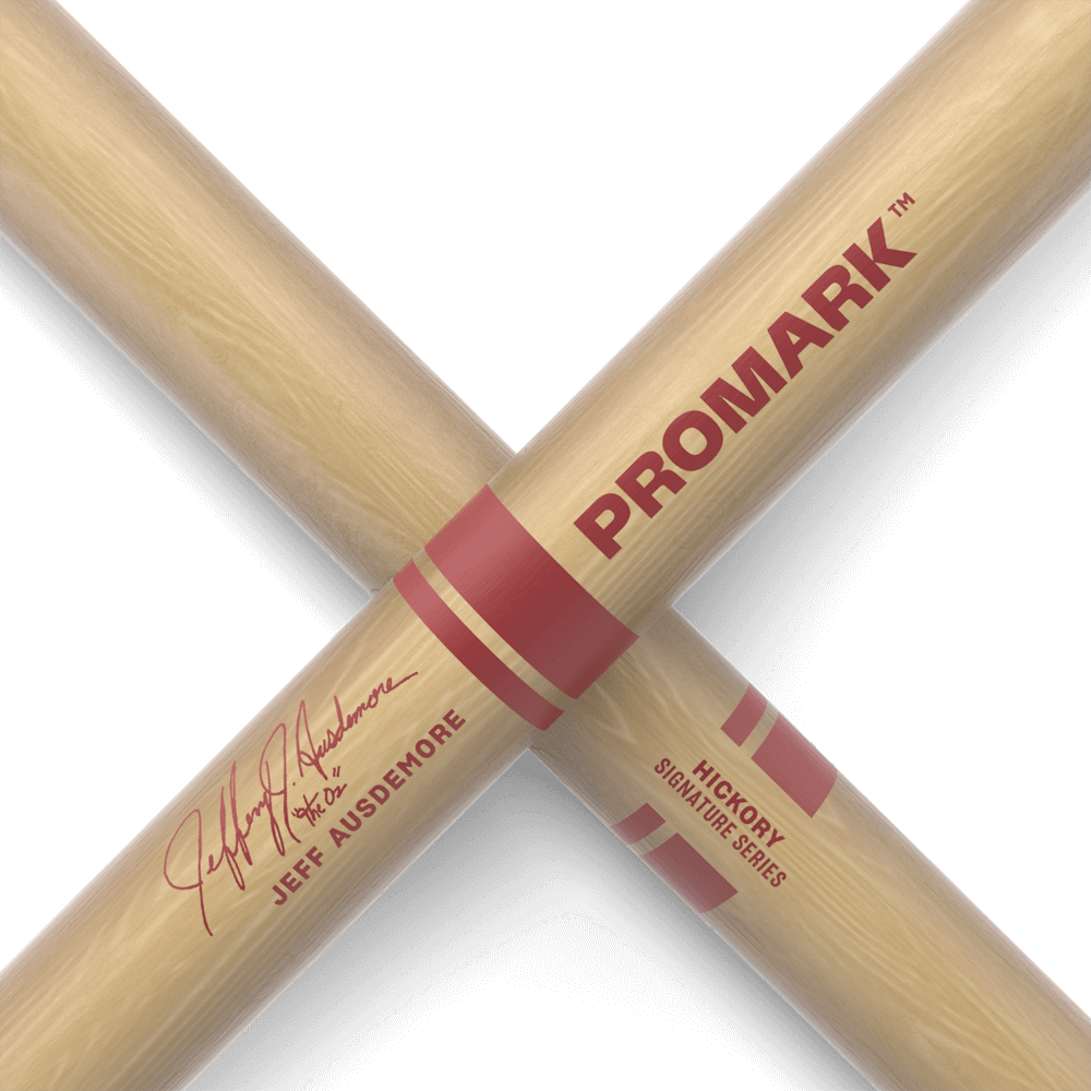 ProMark Jeff Ausdemore Hickory Drumstick, Wood Tip