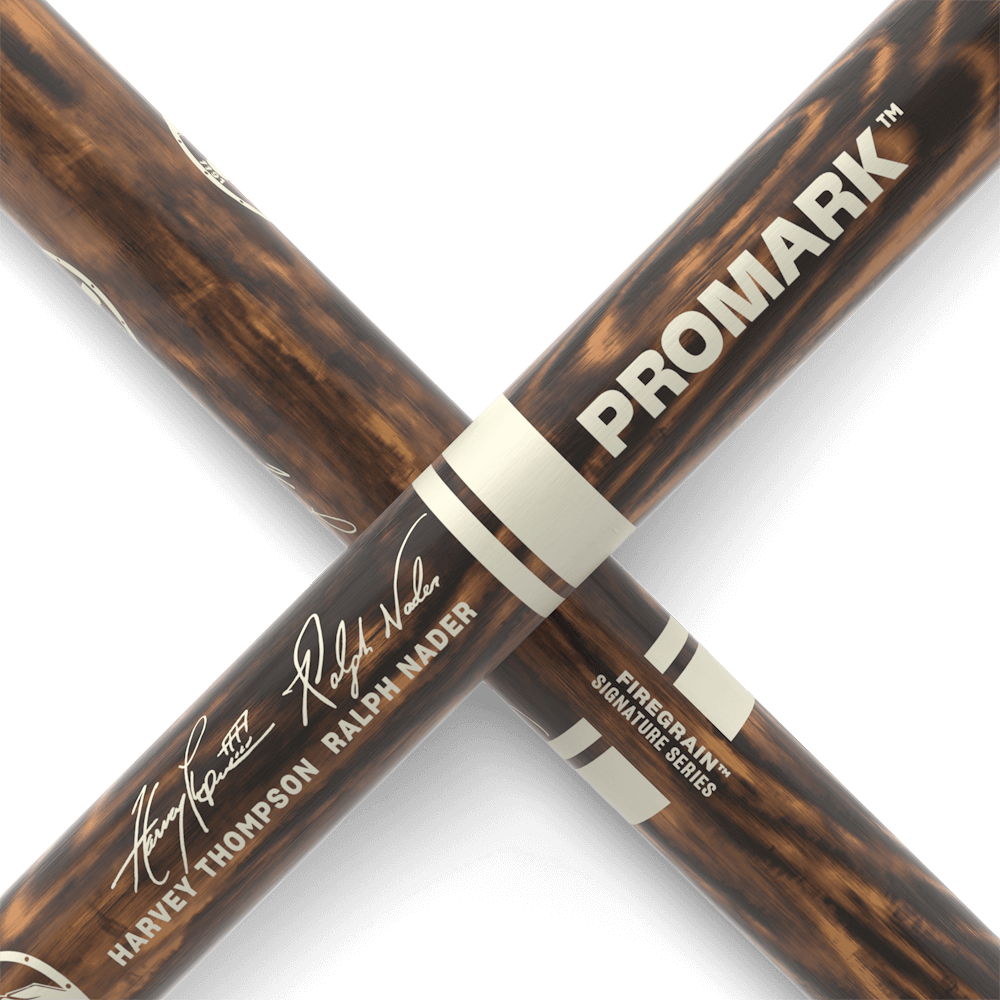 Promark BYOS FireGrain Wood-Tip Marching Drumsticks