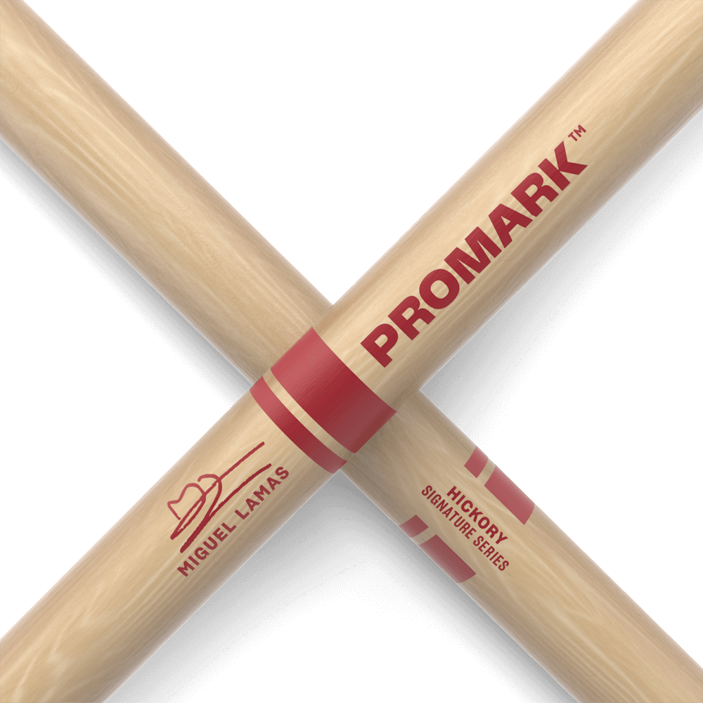 ProMark Miguel Lamas Hickory Drumstick, Wood Tip