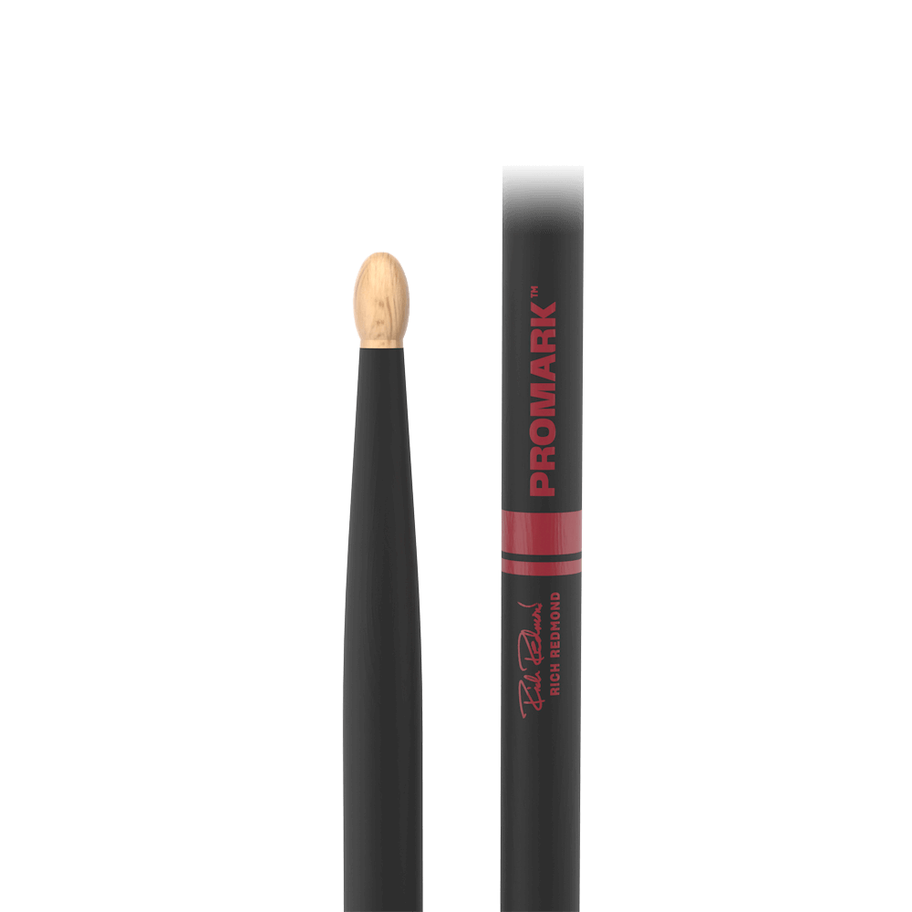 ProMark Rich Redmond ActiveGrip Hickory Drumstick, Wood Tip