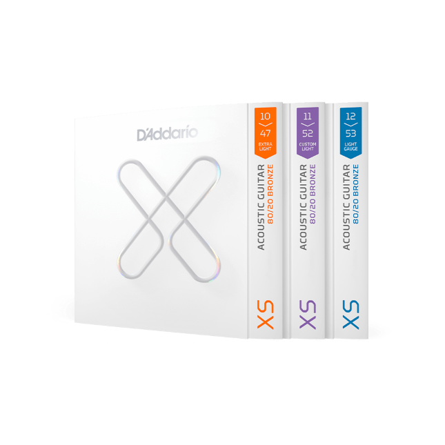 XS 80/20 Bronze Acoustic Guitar Strings