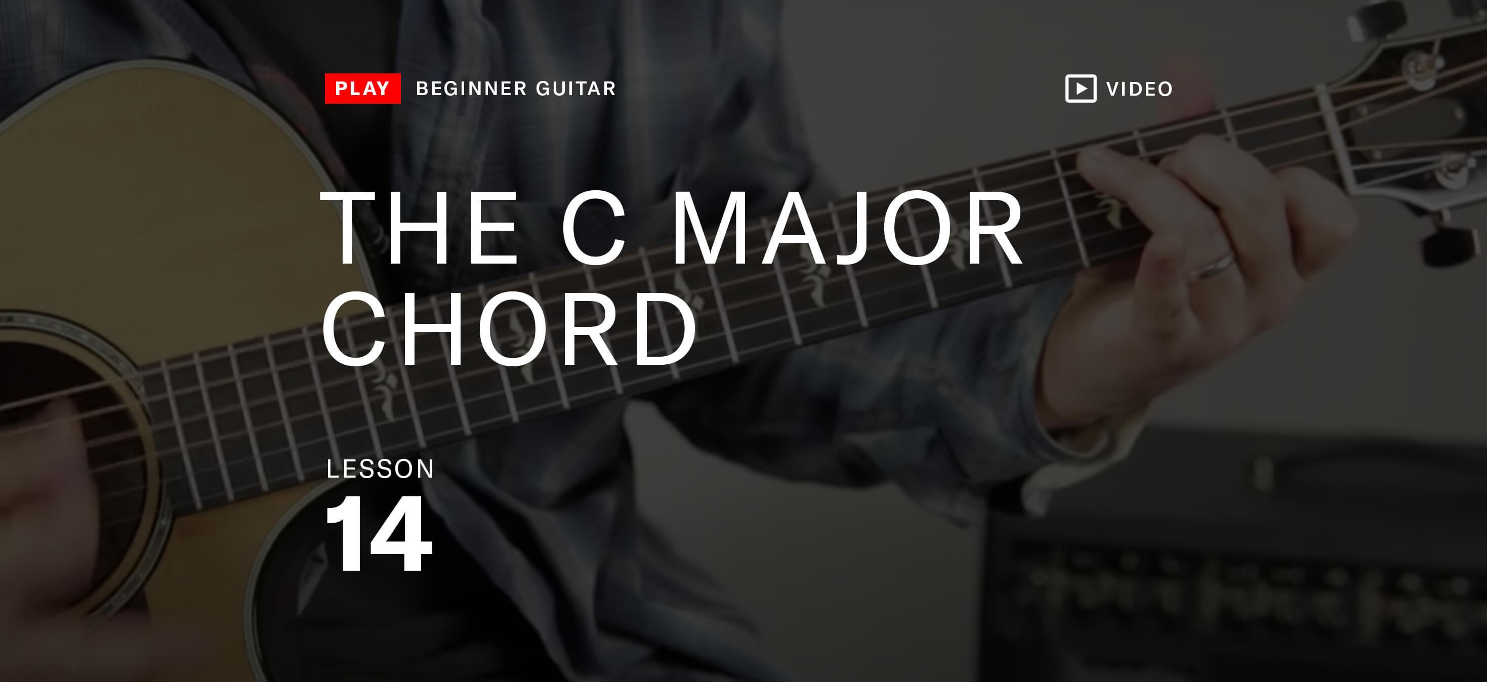 The C major chord thumbnail