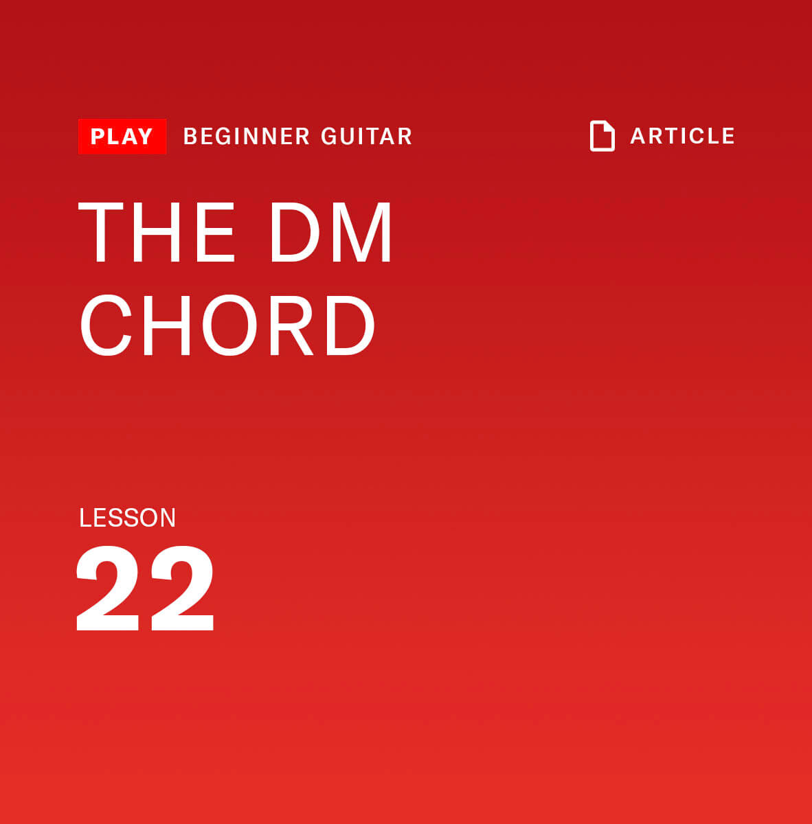 The DM chord thumbnail