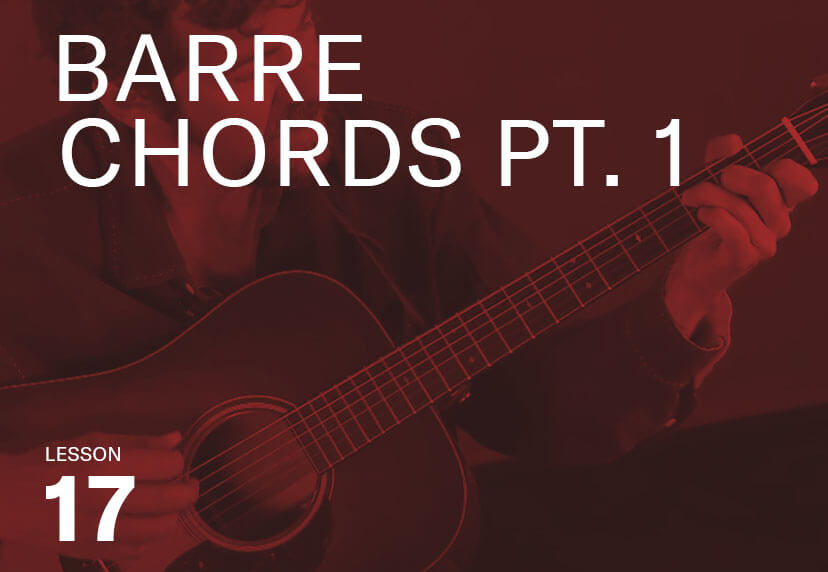 Barre chords pt 1 thumbnail