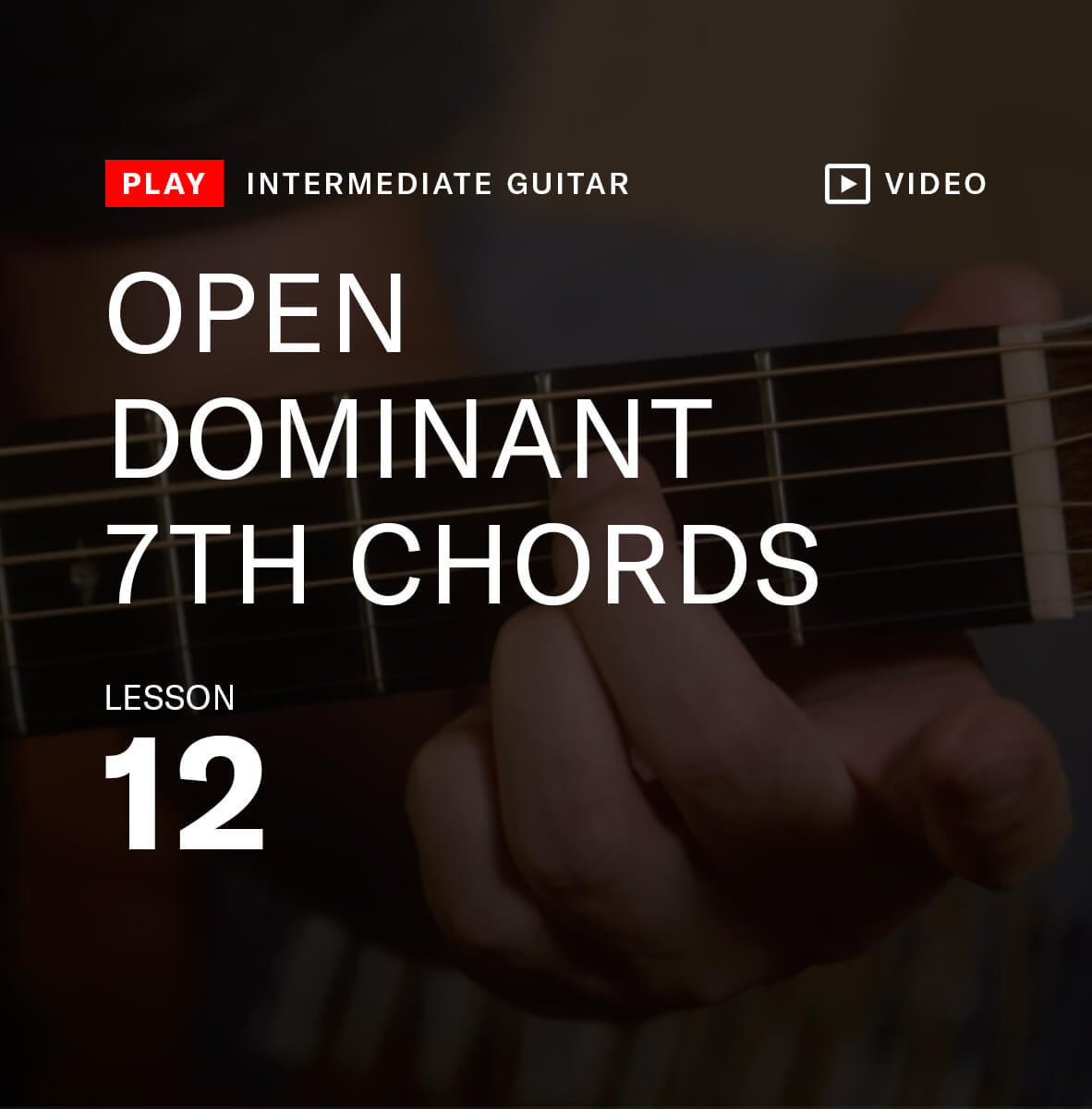 open dominant 7th chords