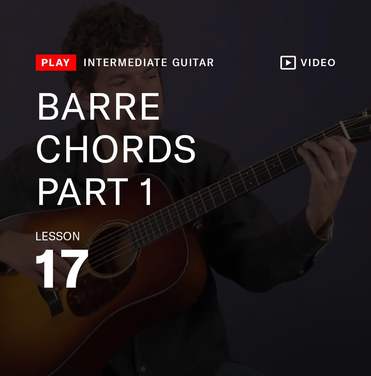 Barre chords part 1