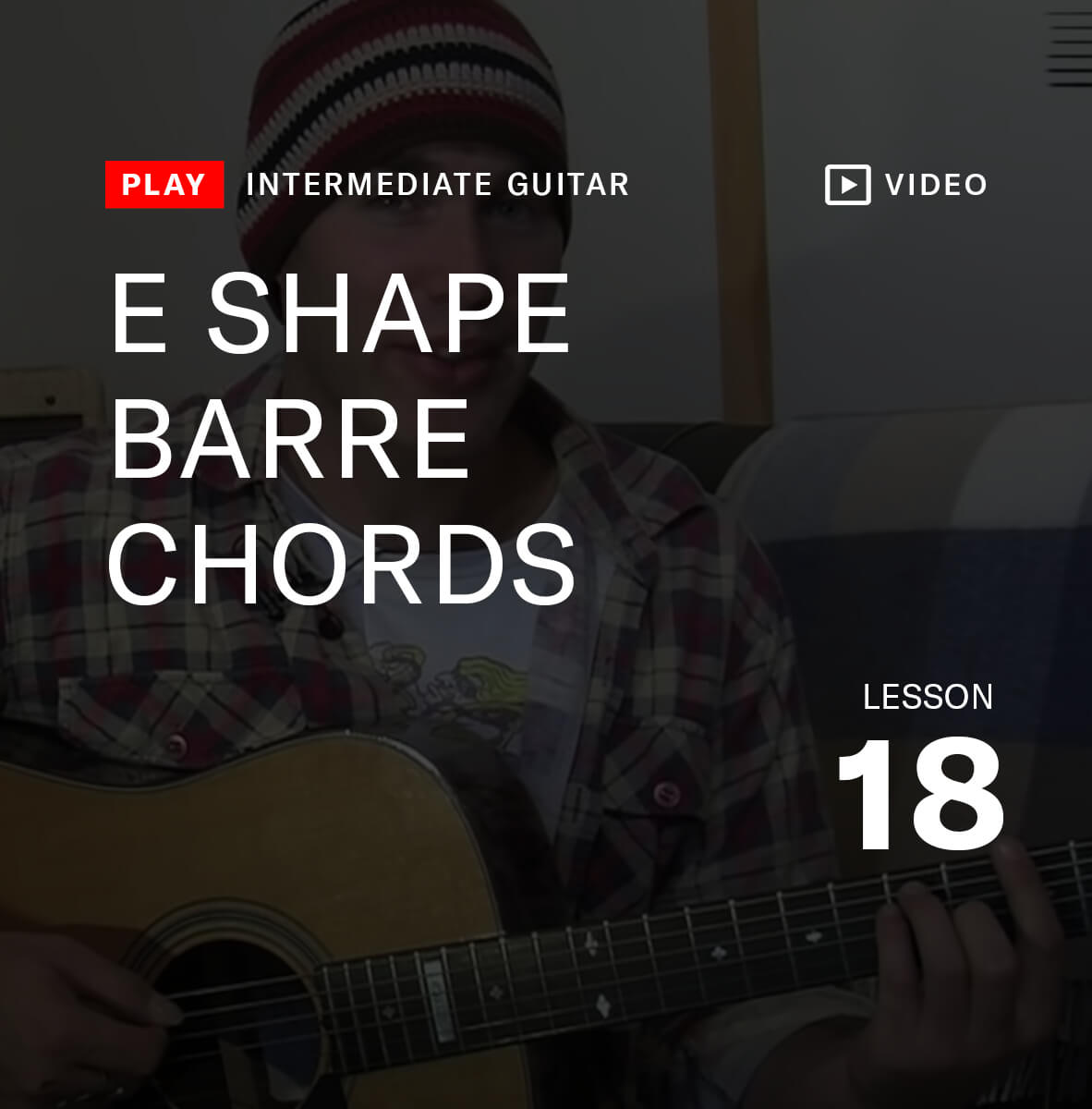 E Sharpe barre chords 