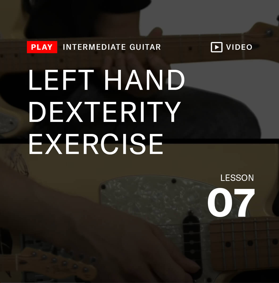 Left hand dexterity exercise