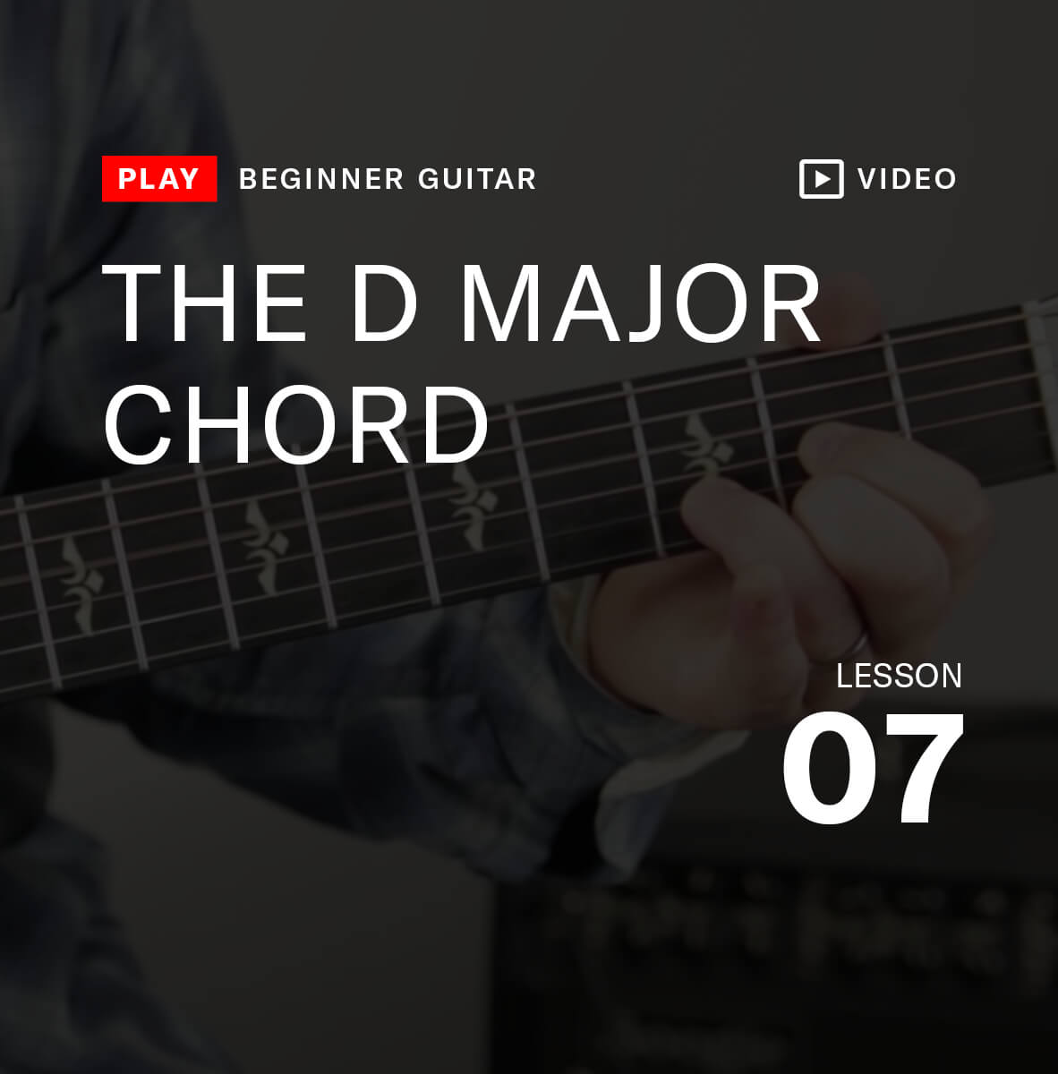 The D major chord