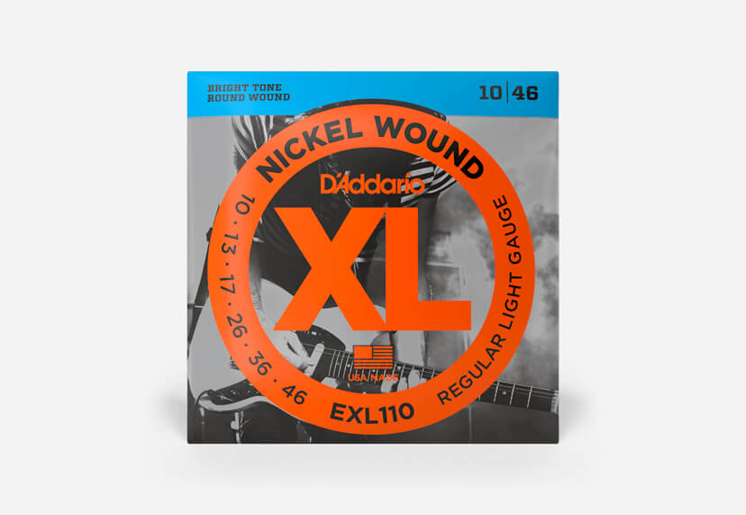 EXL110 Nickel Wound Regular Light Electric Guitar Strings