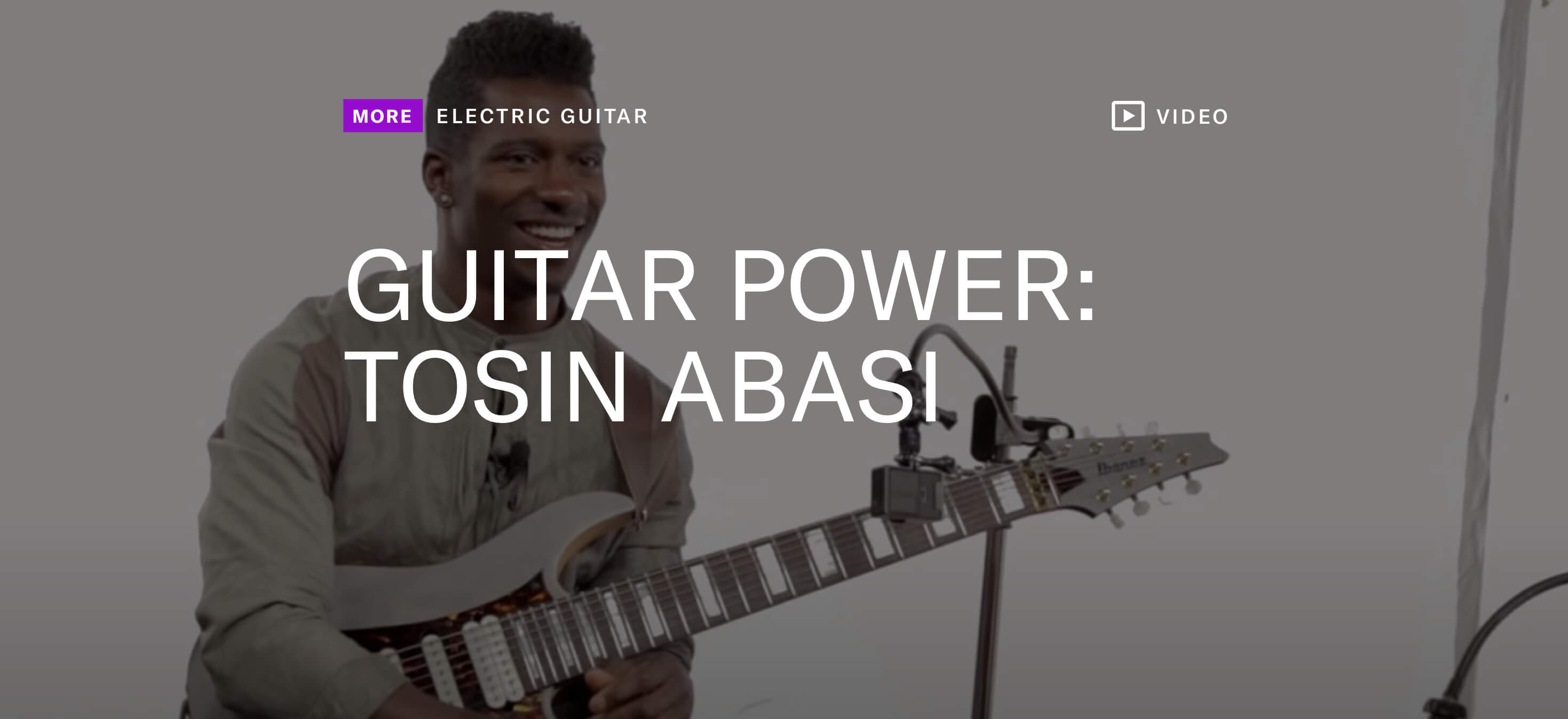 Guitar Power: Tosin Abasi